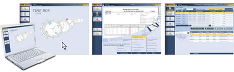 Software f�r das TimeBox Zeiterfassungssystem